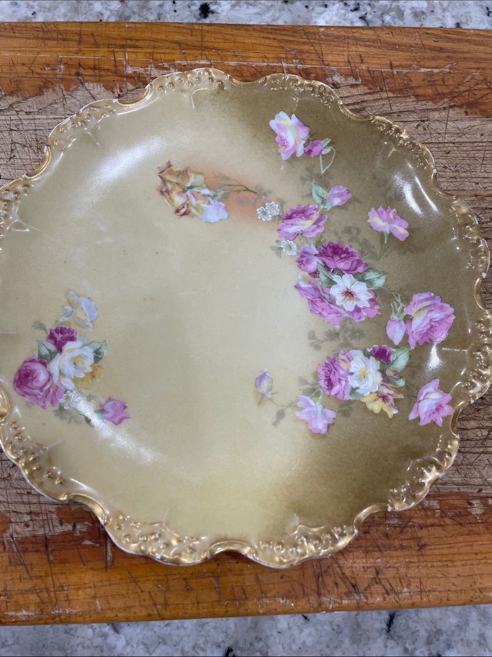 Limoges French decorative plate